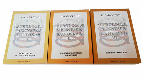 Grafologi i Astrologisk belysning + 3 thomas ring bøger